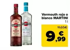 Martini - Vermouth Rojo O Blanco