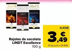 Lindt - Rajoles De Xocolata Excellence