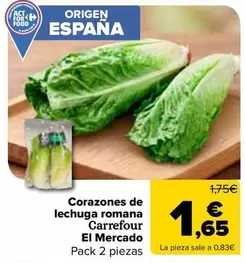 carrefour - Corazones De Lechuga Romana El Mercado