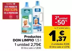 Don Limpio - Productos