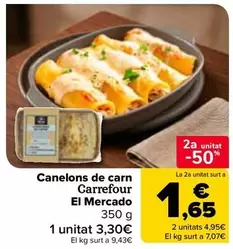 carrefour - Canelons De Carn El Mercado