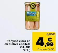 Calvo - Tonyina Clara En Oli D'oliva En Filets
