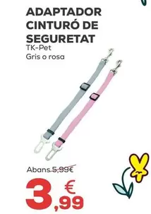 Tk-Pet - Adaptador Cinturon De Seguridad