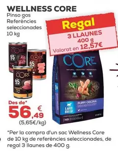Wellness Core - Pienso Perro