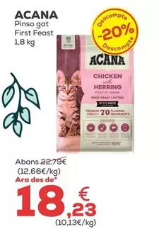 Acana - Pienso Gato First Fesast