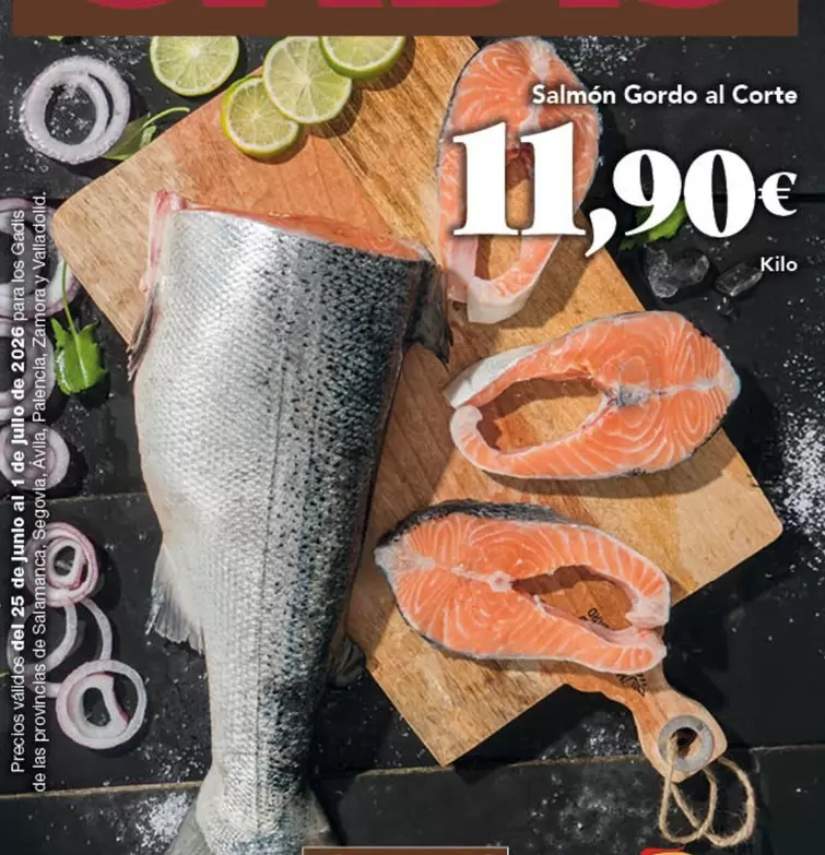 Salamanca - Salmón Gordo Al Corte