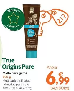 True Origins - Pure Malta Para Gatos