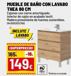 fuentes - Mueble De Baño Con Lavabo