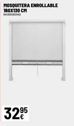 Mosquitera Enrollable 160x130 Cm