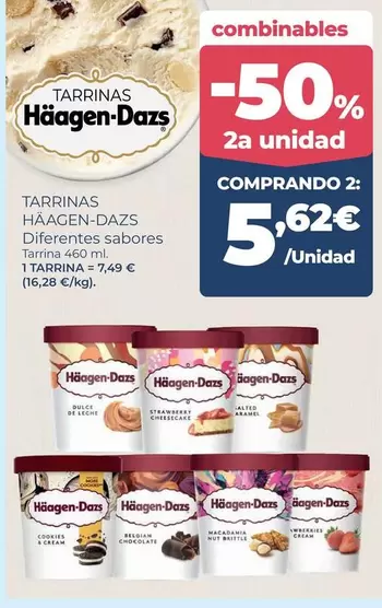 Häagen-Dazs - Tarrinas