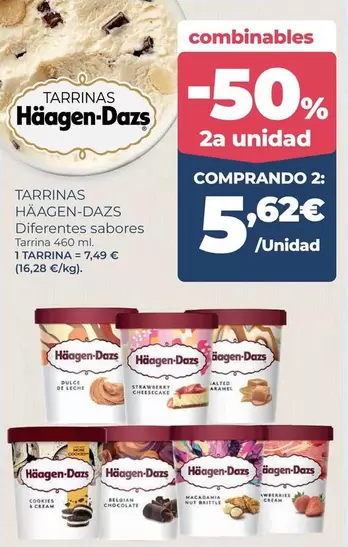 Häagen-Dazs - Tarrinas