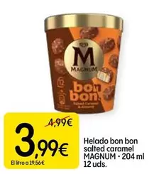Magnum - Helado Bon Bon Salted Caramel