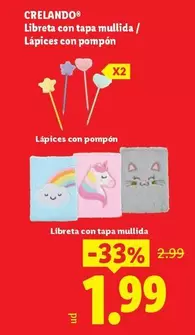 Crelando - Libreta Con Tapa Mullida