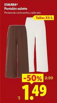 Esmara - Pantalon Culotte