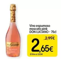 Don Luciano - Vino Espumoso Moscato Pink
