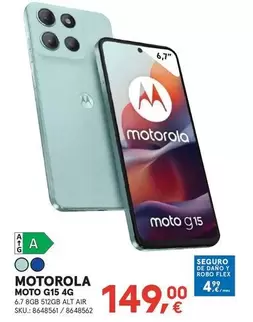 Motorola - Moto G15 4g