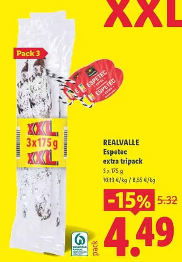 Realvalle - Espetec Extra Tripack