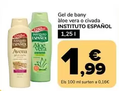 Instituto Español - Gel De Bany Àloe Vera O Civada