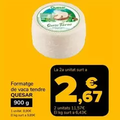 Quesar - Formatge De Vaca Tendre
