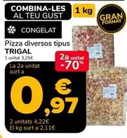 Trigal - Pizza Diversos Tipus