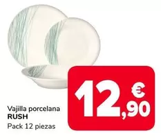 Rush - Vajilla Porcelana