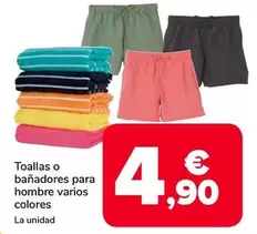 Toallas O Banadores Para Hombre