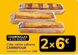Carrefour - Cake Varios Sabores