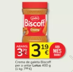 Lotus - Crema De Galeta Biscoff Per A Untar