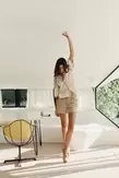 ELASTIC-WAISTBAND DRAWSTRING SHORT