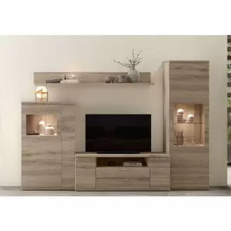 Composición de Salón Moderna en Roble Natural KRONOS.5 601