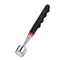 1 Piece Durable Metal Magnetic Pick Up Tool - Polished Finish - Magnet for Easy Retrieval of Iron Objects - Great for Metal Surfaces