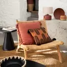Nairobi - Silla de exterior de resina trenzada y acacia maciza