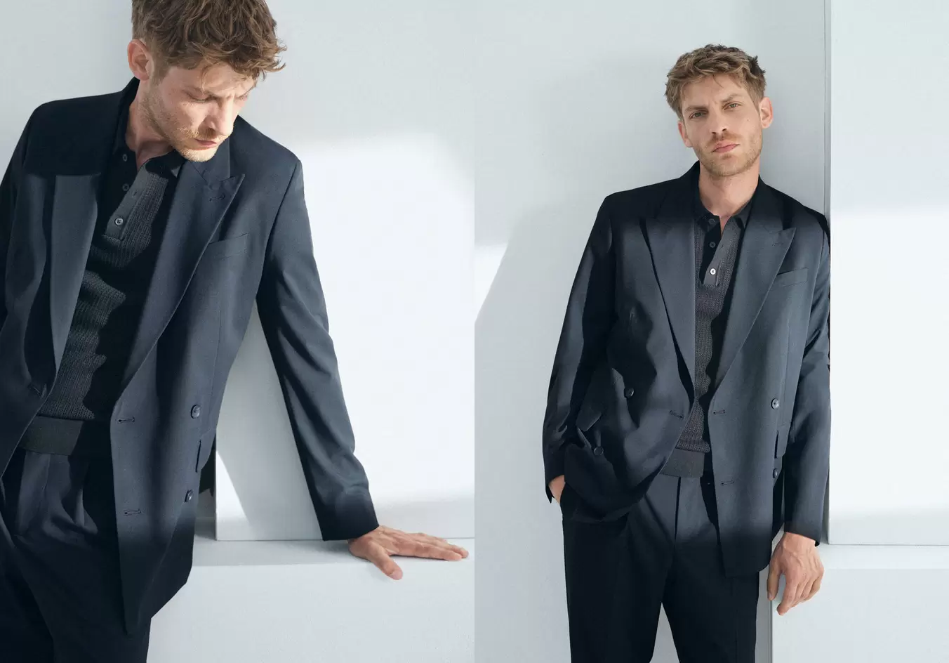 Americana traje Boston regular fit cruzada