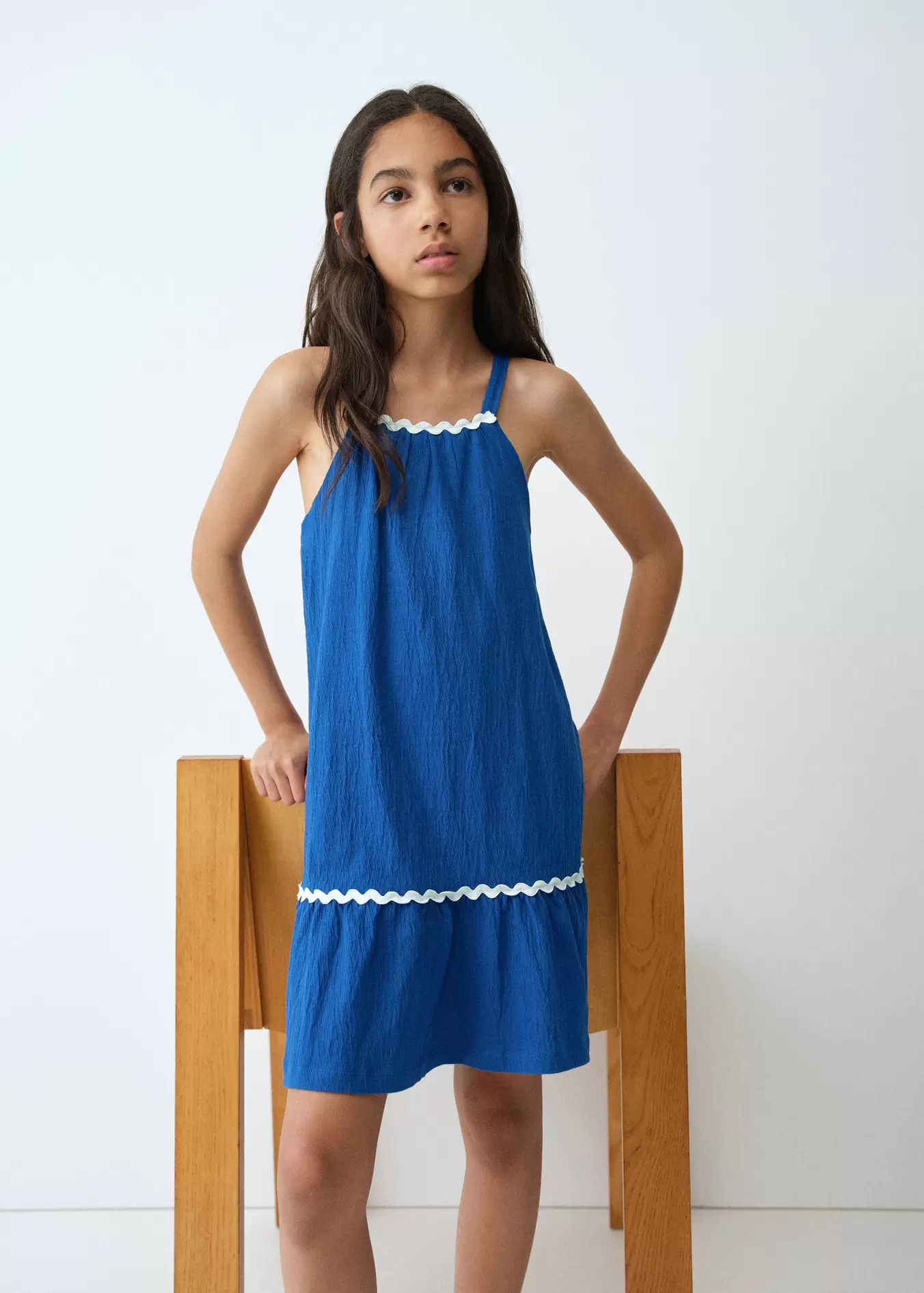 Vestido corto tirantes
