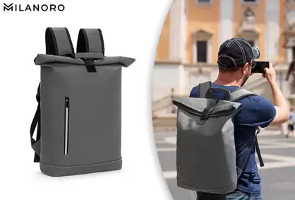 Mochila impermeable enrollable