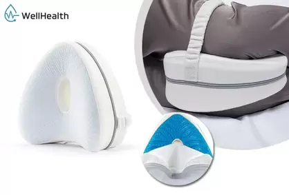 Cojín para las rodillas para dormir cómodamente