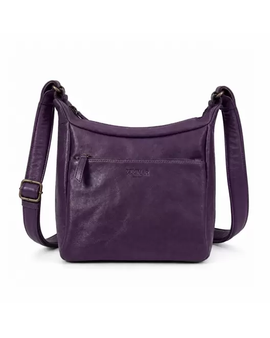 Bolso de piel bandolera...