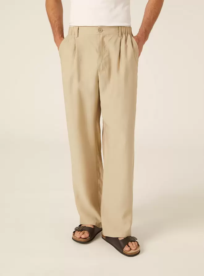 Pantalón Ancho y Fluido