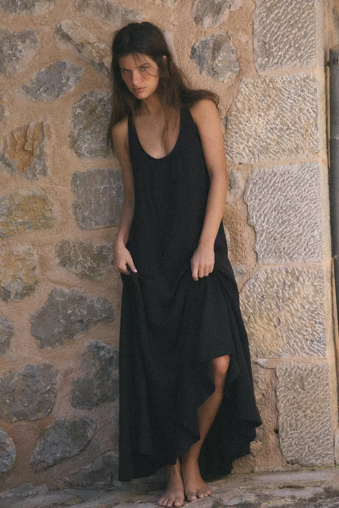 VESTIDO LARGO LYOCELL