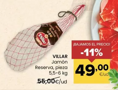 Villar - Jamón Reserva