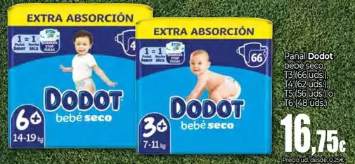 Dodot - Pañal Bebe Seco