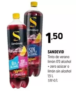 Sandevid - Tinto De Verano Limon