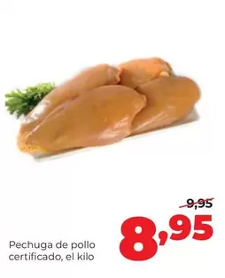 Pechuga De Pollo Certificado