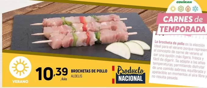 coviran - Brochetas De Pollo