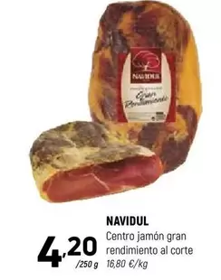 Navidul - Centro Jamón Gran Rendimiento Al Corte