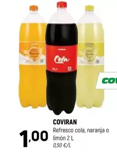 coviran - Refresco Cola, Naranja O Limon