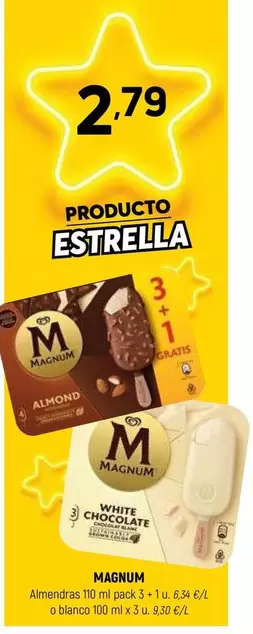 Magnum - Almendras 100% Almondo, O Mimorino, M.G.P.,