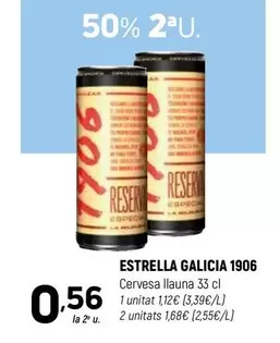 Estrella Galicia - Cervesa Llauna