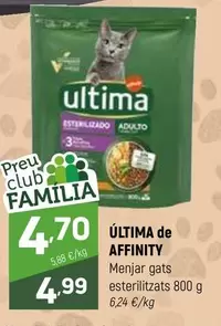 Última - Menjar Gats Esterilitzats