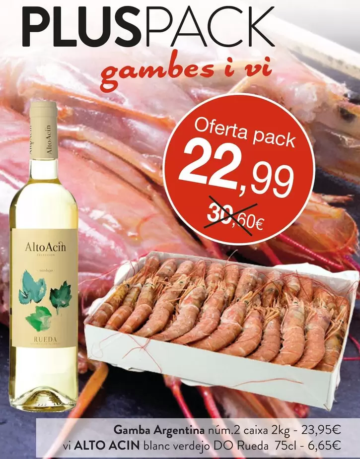 Alto Acin - Vi Blanc Verdejo, Gamba Argentina 